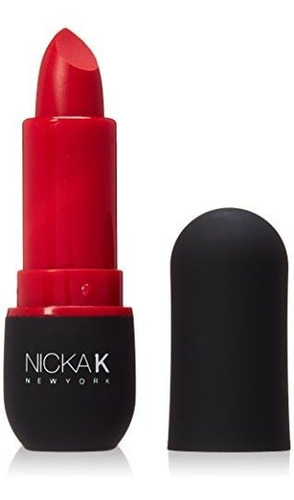 Lápiz De Labios Mate Nicka K. , Rojo