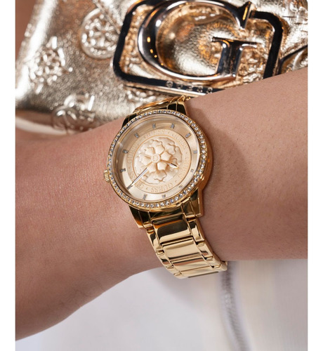 Reloj Guess Mujer Petal Dorado
