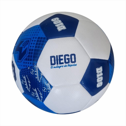 Homenaje al balón de fútbol híbrido Diego Armando N de Maradona