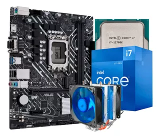 Kit Upgrade Intel Core I7 12700k + Placa Mãe H610m + Cooler