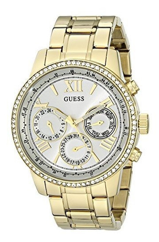 Guess Reloj Deportivo De Acero Inoxidable U0559l2 Deportivo