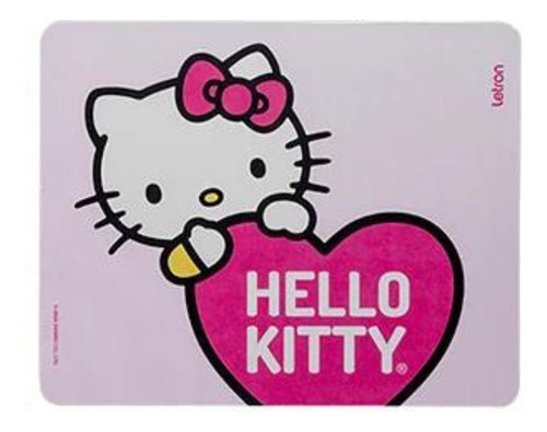 Kit 20 Mouse Pad Rosa Hello Kitty Sortido Retangular Revenda