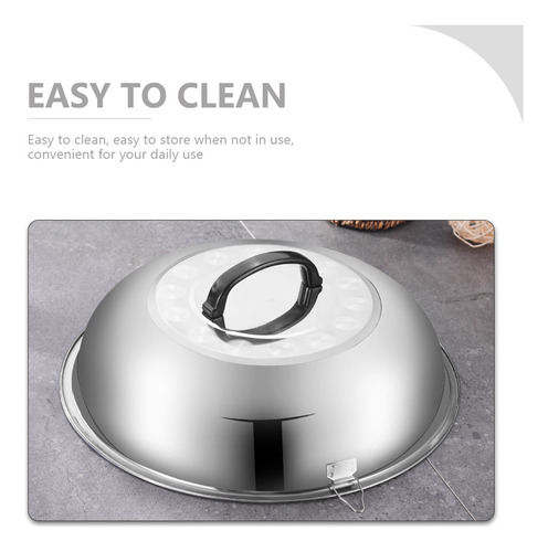 Sartén Con Tapa De Acero Inoxidable Griddles