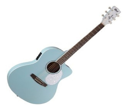 Guitarra Electroacustica Cort Jade Class Celeste