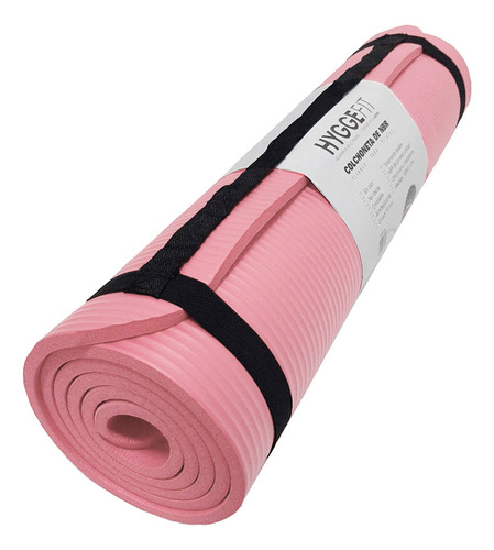 Colchoneta Mat Nbr 10mm Antideslizante Yoga Pilates Fitness