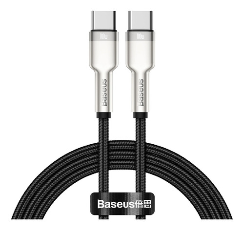 Cable Tipo C A Usb C 100w 1 Mts Carga Rapida 20v 5a Baseus