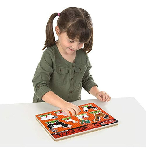 Melissa Y Doug Sound Puzzle - Granja