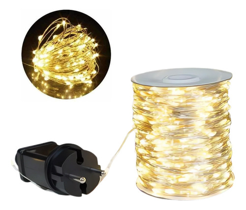 Guirnaldas Luces 1000 Micro Led Hadas 100 Metros Navidad