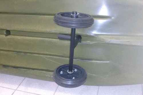Imagem 2 de 3 de Carrinho De Caiaque Mr Foca 1 Mod.antigo Com Rodas Largas