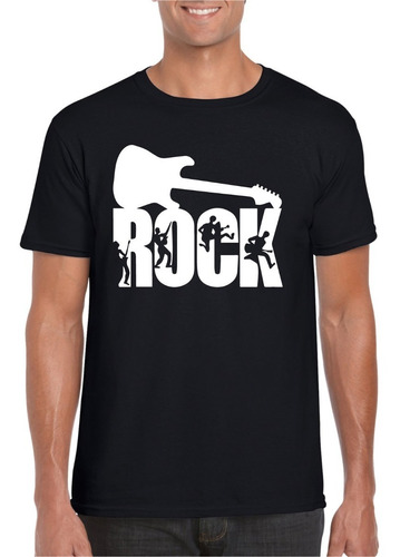 Polera Polo Rock Guitarra Rockero