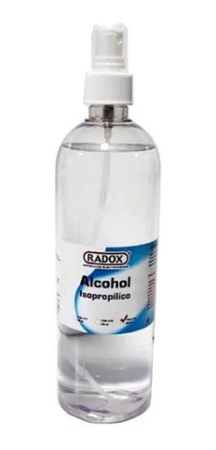 Alcohol Isopropílico Botella Con Atomizador 500 Ml
