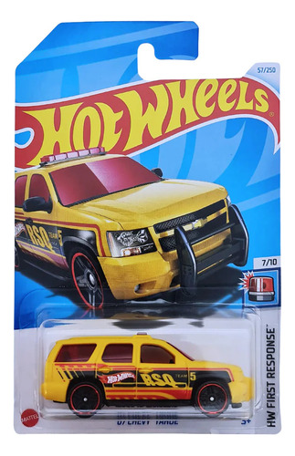 Hot Wheels # 7/10 - '07 Chevy Tahoe - 1/64 - Htb60