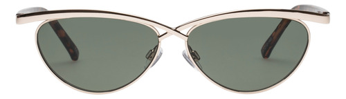 Anteojos De Sol Teleport Ya Gold - Khaki Mono