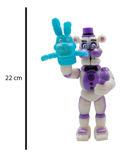 Figura Five Nights At Freddy's Funtime Freddy Articulado