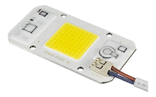 Led Cob Chip 30w Luz Fria Spectrum Premium Con Bornera