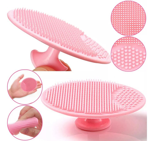 Set 3 Cepillo Baño Silicona Bebe Ducha Masaje Cabeza Bebe