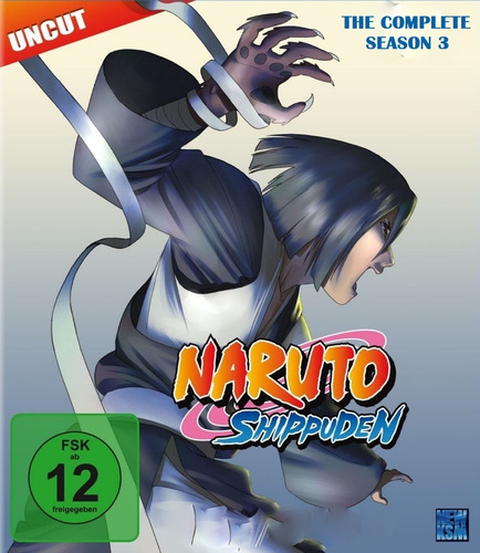 Naruto Shippuden Temporada 1 2 3 4 5 Blu Ray Latino. (Usado)