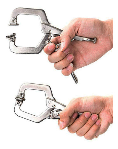 Cerradizo C Clamp Plamier Vise Grips Metal 18 Pulgadas