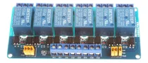 Comprar Módulo Relé 5v 6 Canales Optoacopladores High\u002Flow Alto\u002Fbajo