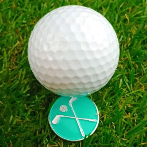 (bl) Soporte Para Marcadores Para Pelotas De Golf, Clips Met