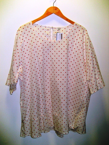 Camisola De Crepe Estampada Manga 3/4 Modelo Sarajevo