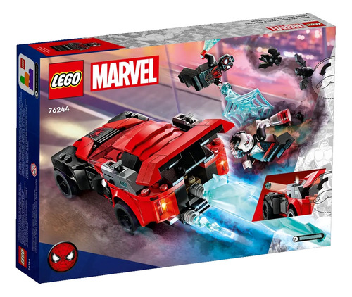 Lego Marvel Miles Morales Vs. Morbius Spiderman Duende Verde