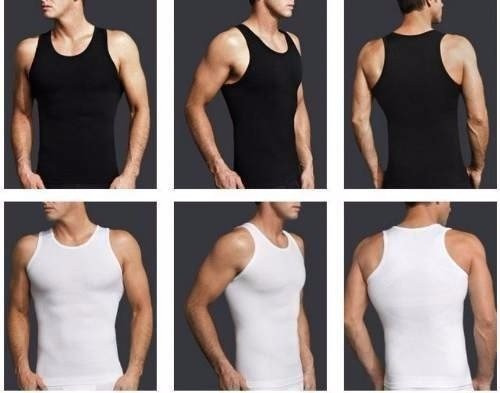 Camiseta De Hombre Faja Modeladora Reductora Slim S Al Xxl