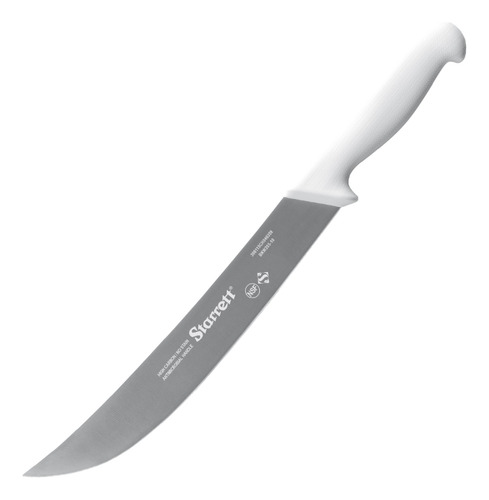 Faca Profissional Açougue Refile Curva Starrett 10po 25cm