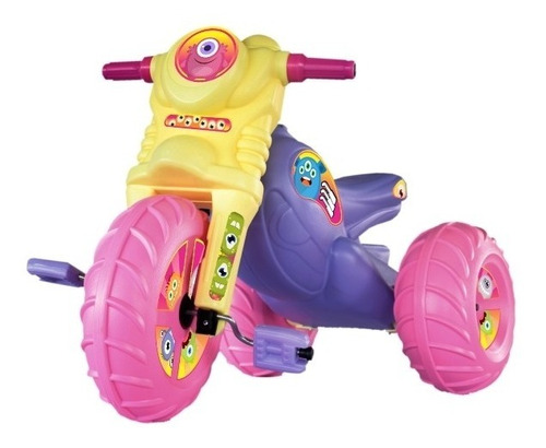 Triciclo Monster Premium Para Niña Boy Toys