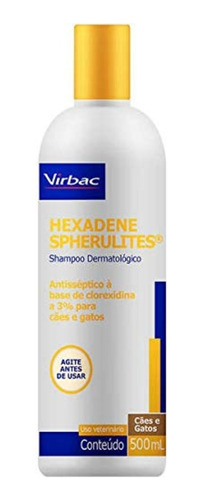 Shampoo Dermatológico Hexadene Spherulites Virbac 500ml