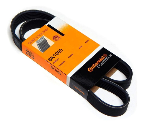 Banda Accesorios Alternador 6pk 1000 Leon 14 1.4 L Contitech