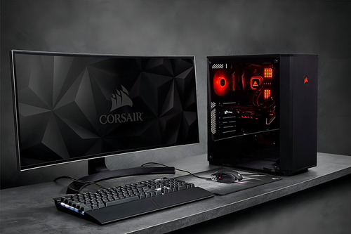 Gabinete Corsair Cc-9011171-ww Carbide 175r Rgb Negro Ve /vc