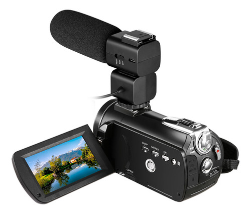 Pantalla Táctil 4k Uhd 24mp Wifi Digital Video Camcorder