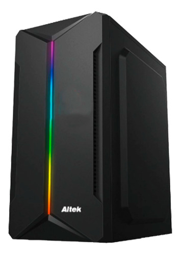 Combo Case Altek Atx Teclado + Mouse + Parlantes + Fuente