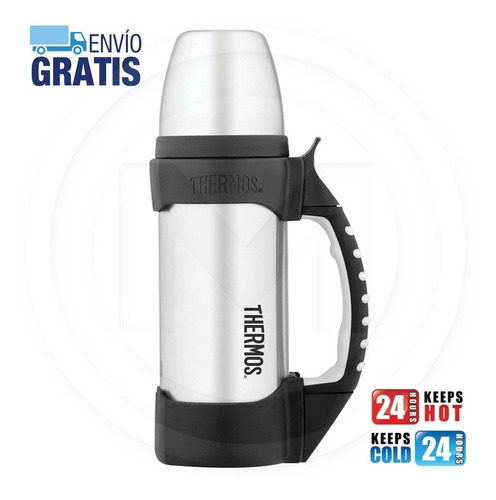 Termo Thermos 1 Litro Acero Inoxidable 24 Horas El Mejor