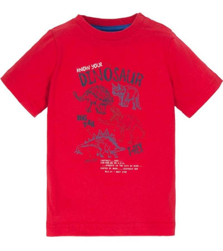 Polera Mc Marc Rojo Niño 4kids