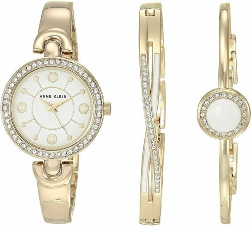 Reloj Mujer Ak-3574wtst Dial Swarovski Crystal Anne Klein Se