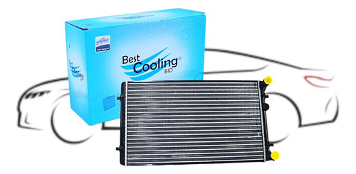 Radiador Jetta A4 2.0 1999 2000 2001 2003 2005 2007 2009