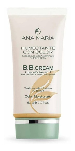 Ana Maria Humectante Con Color Bb Cream - g a $1120