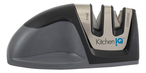 Kitcheniq 50009 Afilador De Cuchillos De 2 Etapas  Negro