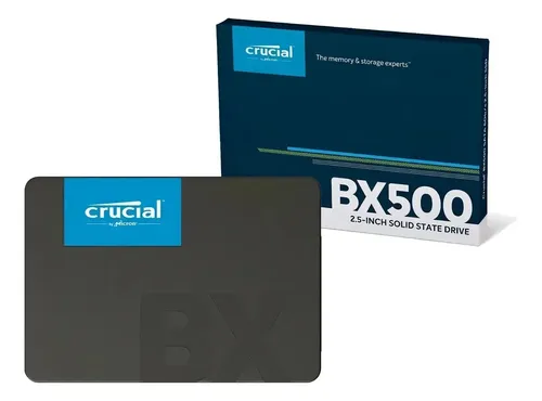 interno Crucial CT240BX500SSD1 240GB sata negro | Cuotas sin interés