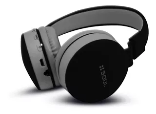 Auriculares inalámbricos Soul S600 AUR-BT881 negro y gris