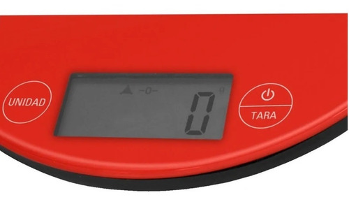 Imagen 3 de 5 de Balanza De Cocina Ultracomb Bl-6001 Led 3kg