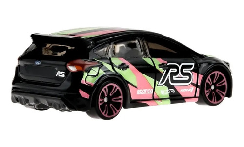 Ford Focus Rs Neon Speeders Hot Wheels 1:64 Miniatura
