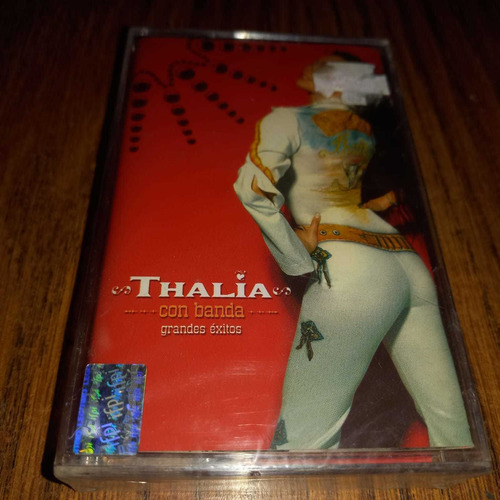 Cassette Thalia *con Banda Grandes Éxitos *nuevo Sellado (Usado)