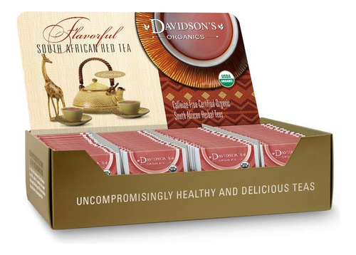 Organics, Rooibos Chai Especiado, 100 Bolsitas De Té E...