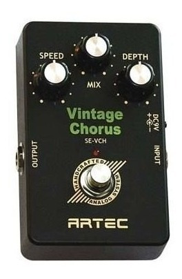 Imagen 2 de 6 de Pedal De Efecto Para Guitarra Artec Se-vch Vintage Chorus