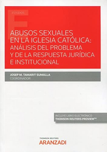 Livro Fisico -  Abusos Sexuales En La Iglesia Católica: Análisis Del Problema Y De La Respuesta Jurídica E Institucional 