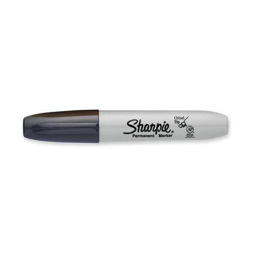 Sharpie Marcadores Permanentes, Ancho, Punta Cincel, Individ