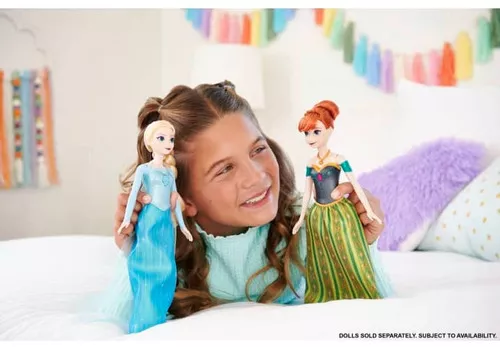 Anna Musical Cantora Boneca Frozen - Mattel HPD94 - Bonecas